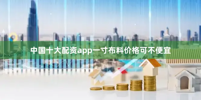 中国十大配资app一寸布料价格可不便宜